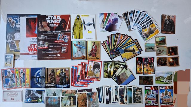 Star wars: lote variado colecciones Españolas