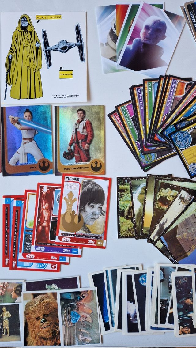 Star wars: lote variado colecciones Españolas