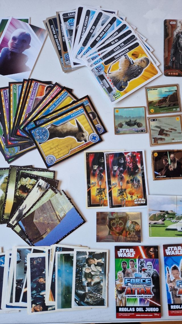 Star wars: lote variado colecciones Españolas