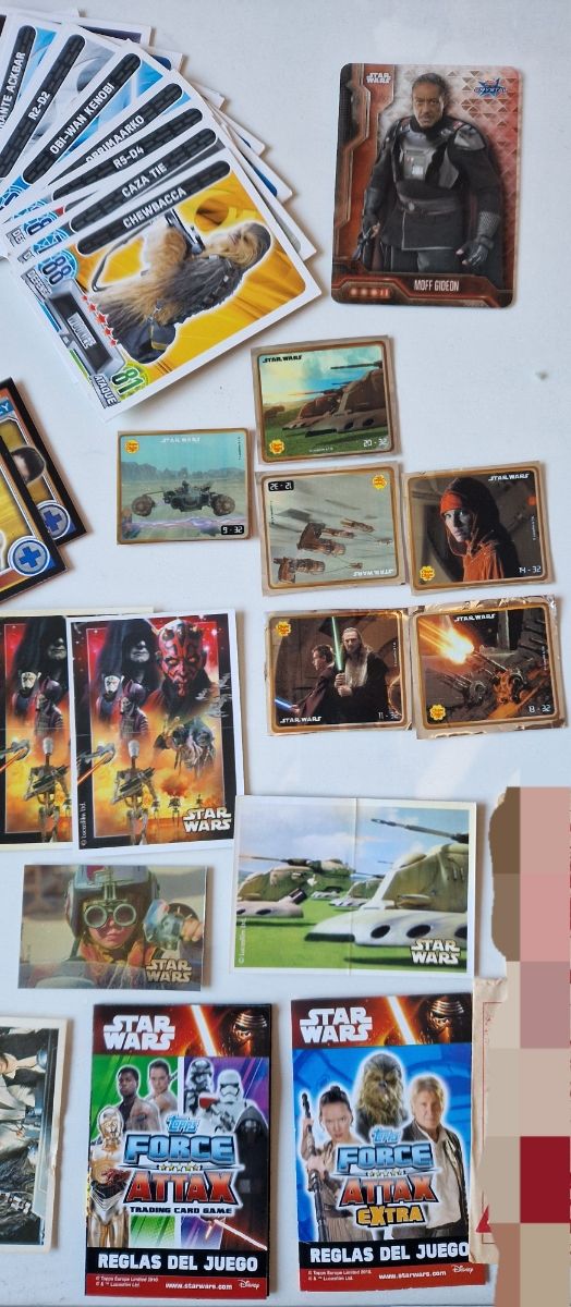 Star wars: lote variado colecciones Españolas