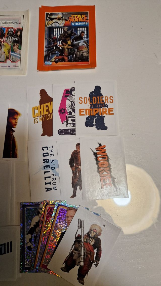 Star wars: lote variado colecciones Españolas