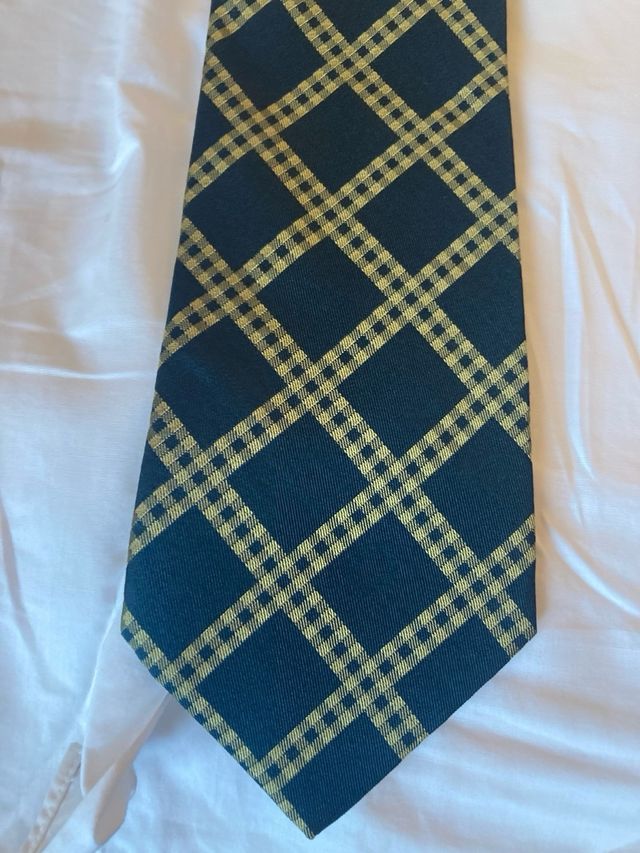 Cravatta vintage pura seta