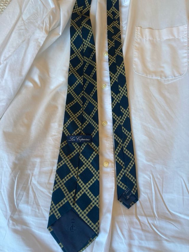 Cravatta vintage pura seta