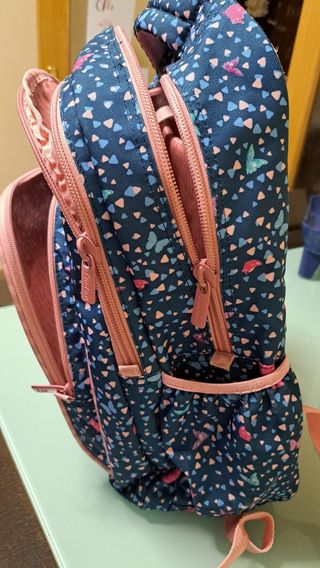 Mochila y carrito plegable