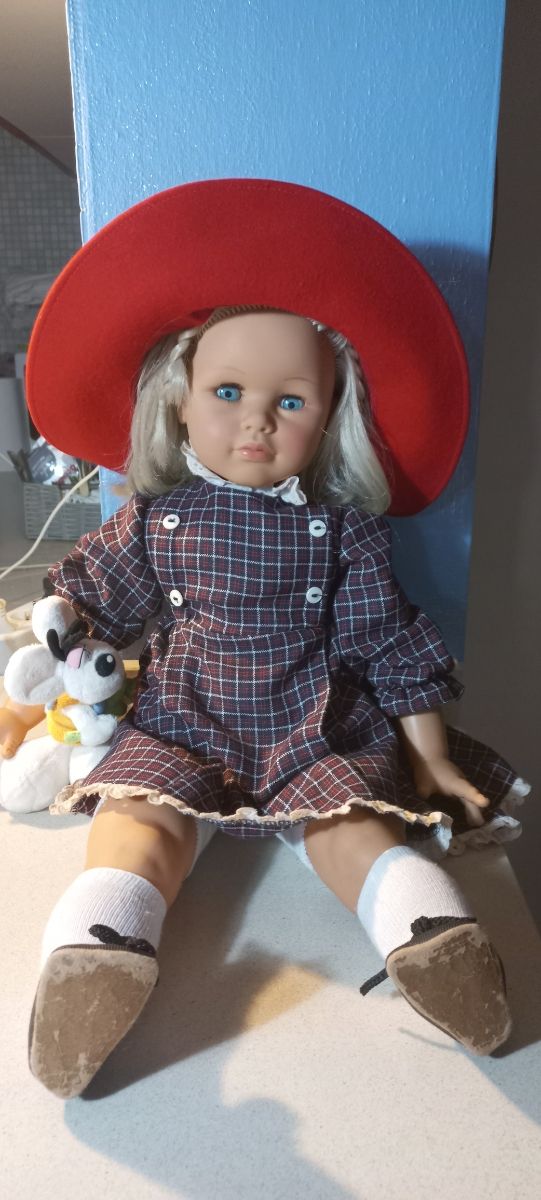 Bambola Zanini Zambelli alta 60cm