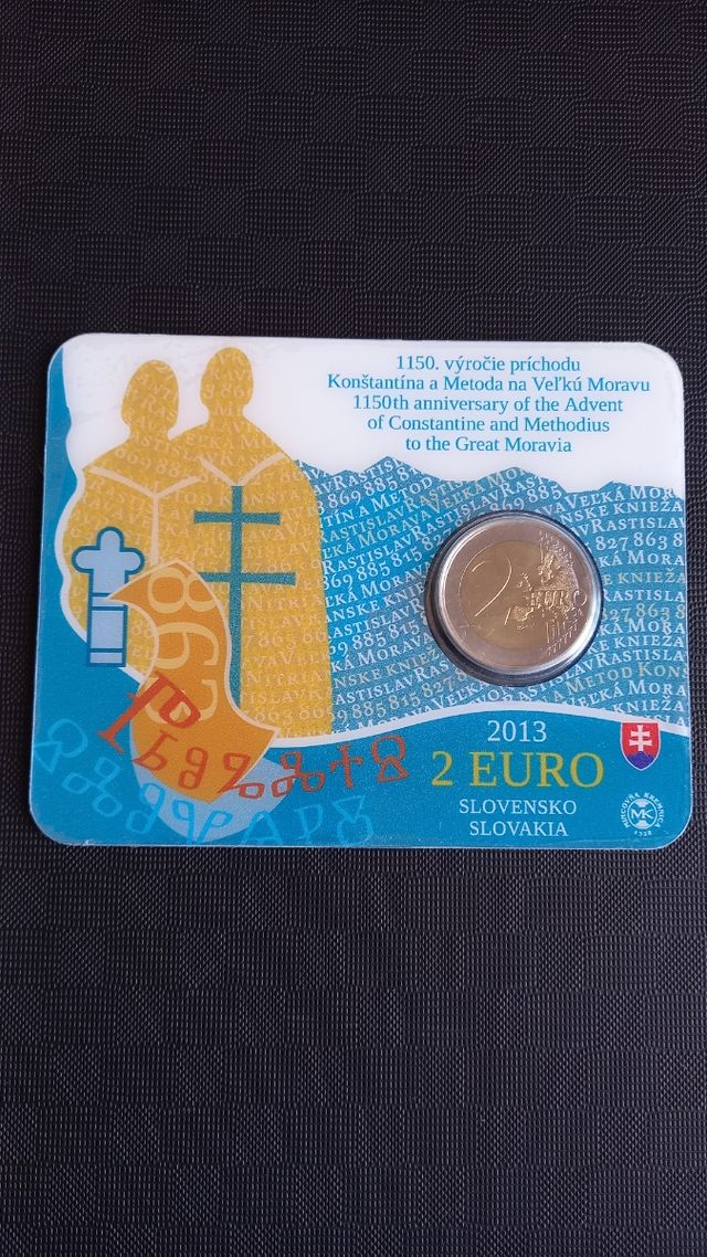 Eslovaquia 2013 conmemorativa,  COINCARD