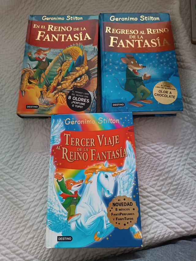 Regreso al Reino de la Fantasía: ¡Libro con olores!