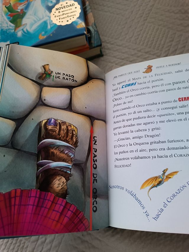 Regreso al Reino de la Fantasía: ¡Libro con olores!