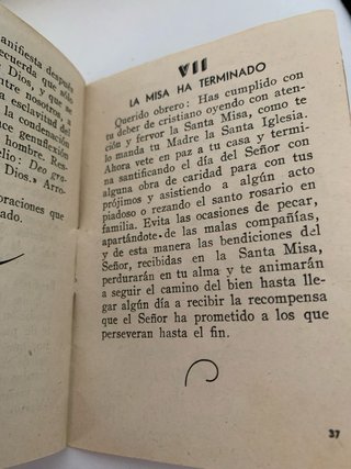 La Misa del Obrero