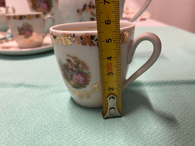 Juego de café de porcelana