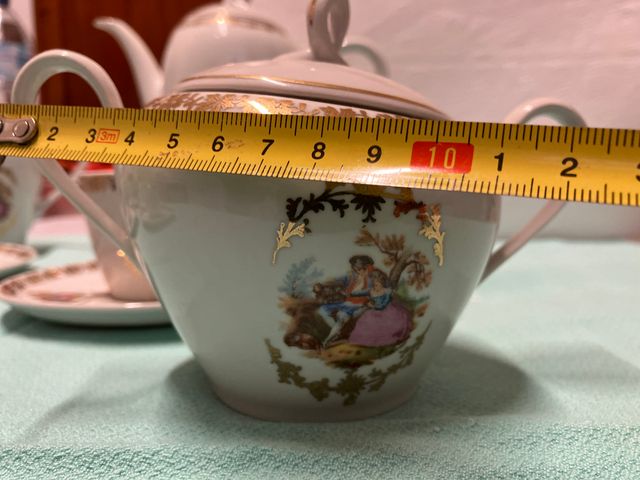 Juego de café de porcelana