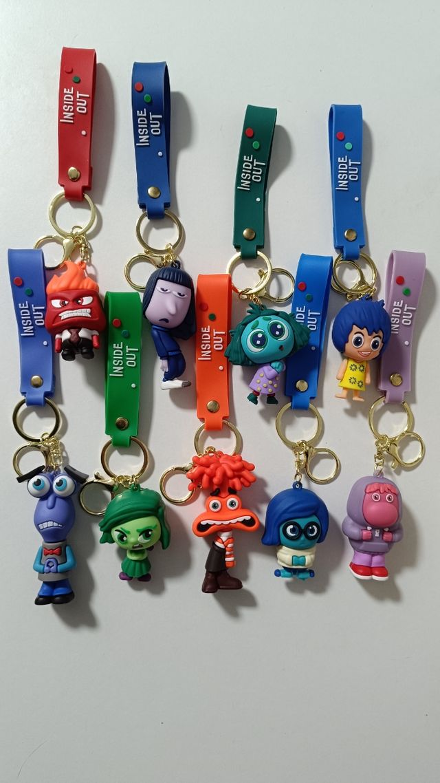 Coleção porta-chaves Inside Out