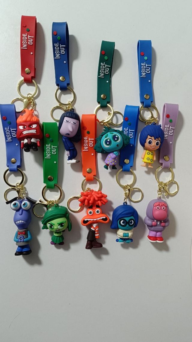 Coleção porta-chaves Inside Out