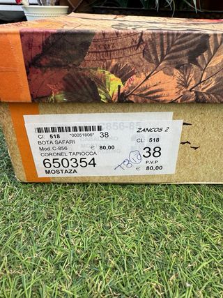 Botas coronel tapioca