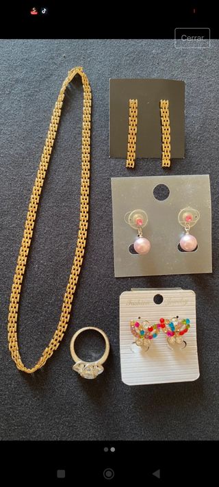 Pack conjunto de joyas