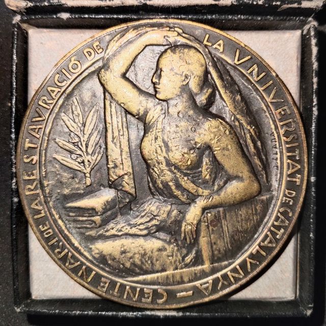 Medalla 1937 Barcelona