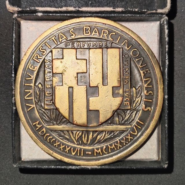 Medalla 1937 Barcelona