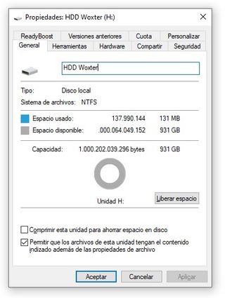 Disco duro multimedia 1TB