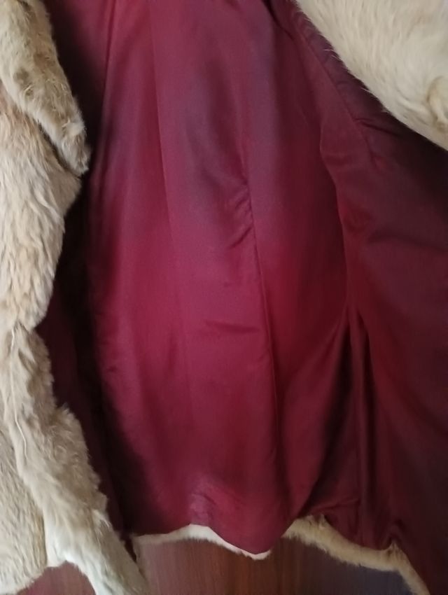 Colete pêlo de coelho