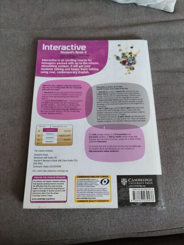 Interactive for Spanish Speakers Level 4 Student's Book
