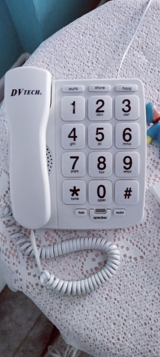 Telefono fijo números grandes