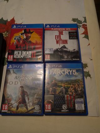 PS4 Slim 1TB+ Mando NUEVO+Juegos AAA