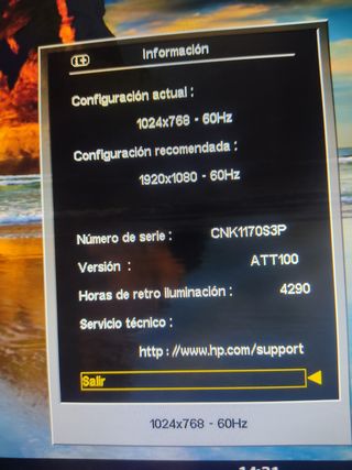 Monitor hp