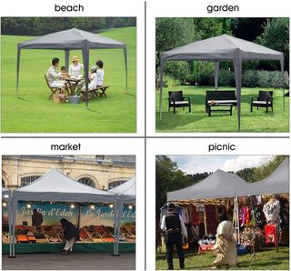 Carpa de Jardín de 3 x 3 m Plegable, Cenador
