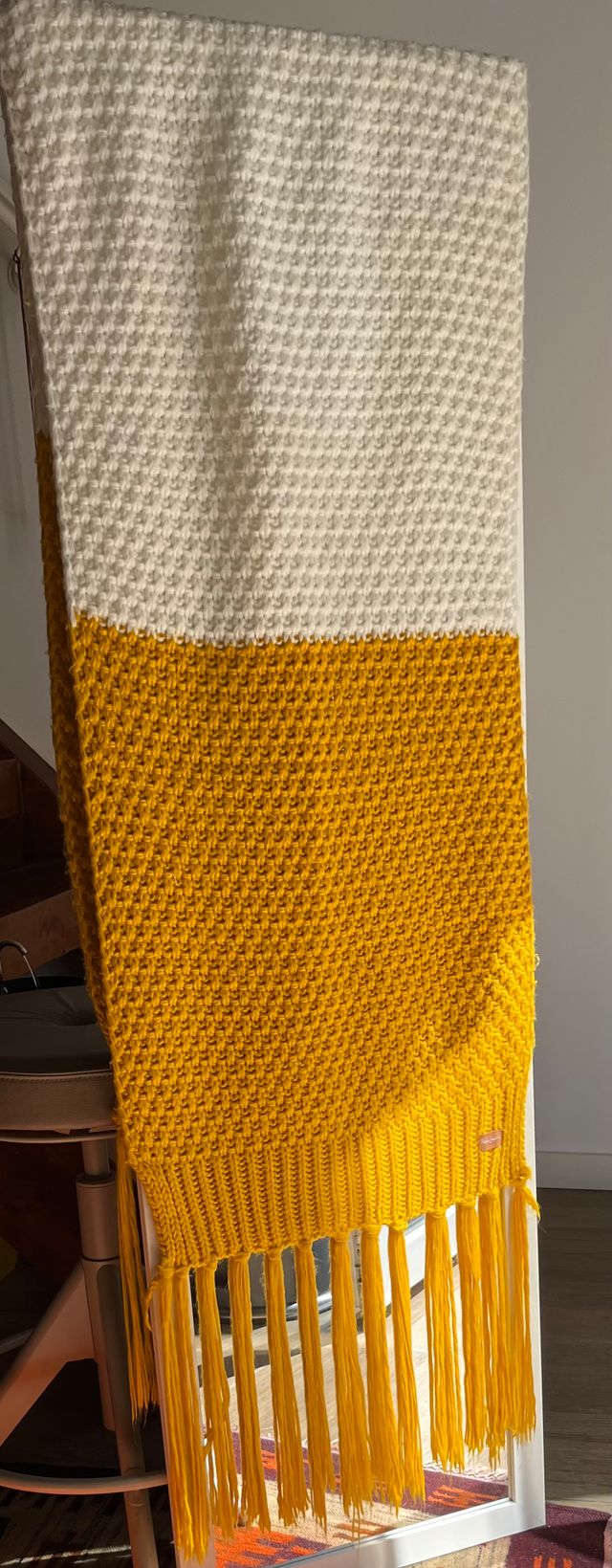 Bufanda Pepe Jeans - Amarillo y Blanco