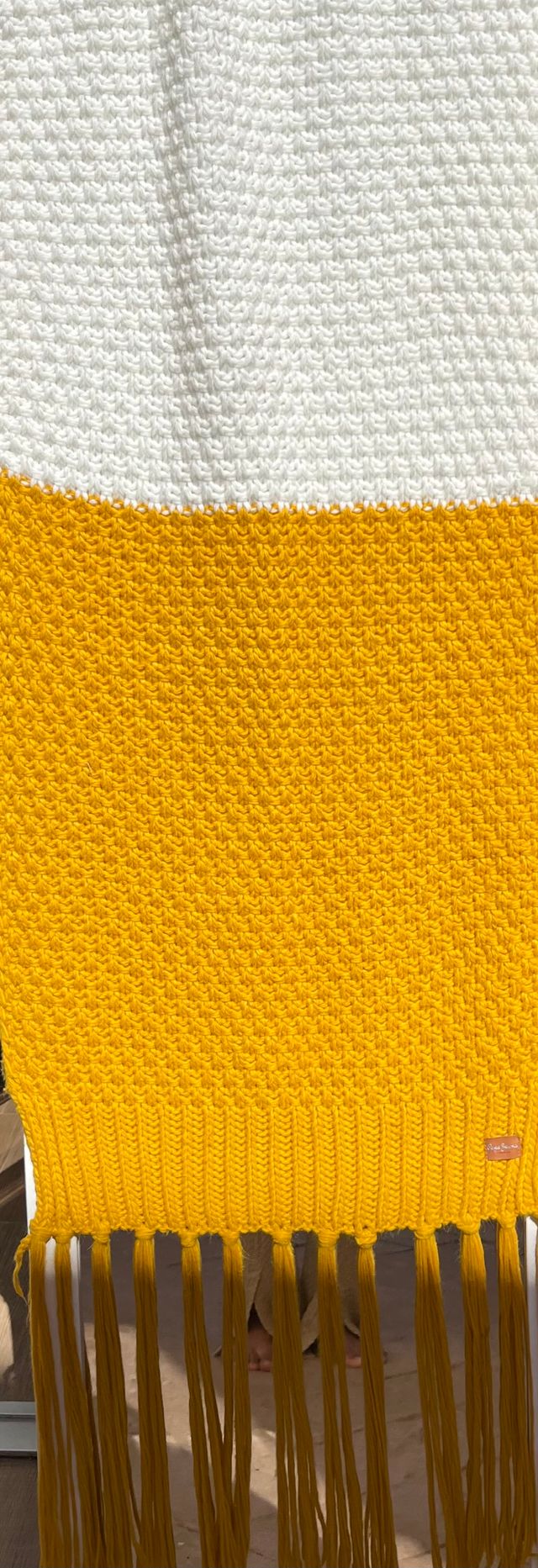 Bufanda Pepe Jeans - Amarillo y Blanco