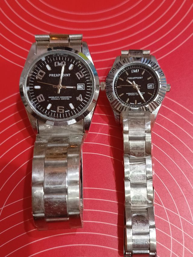Pareja de relojes 