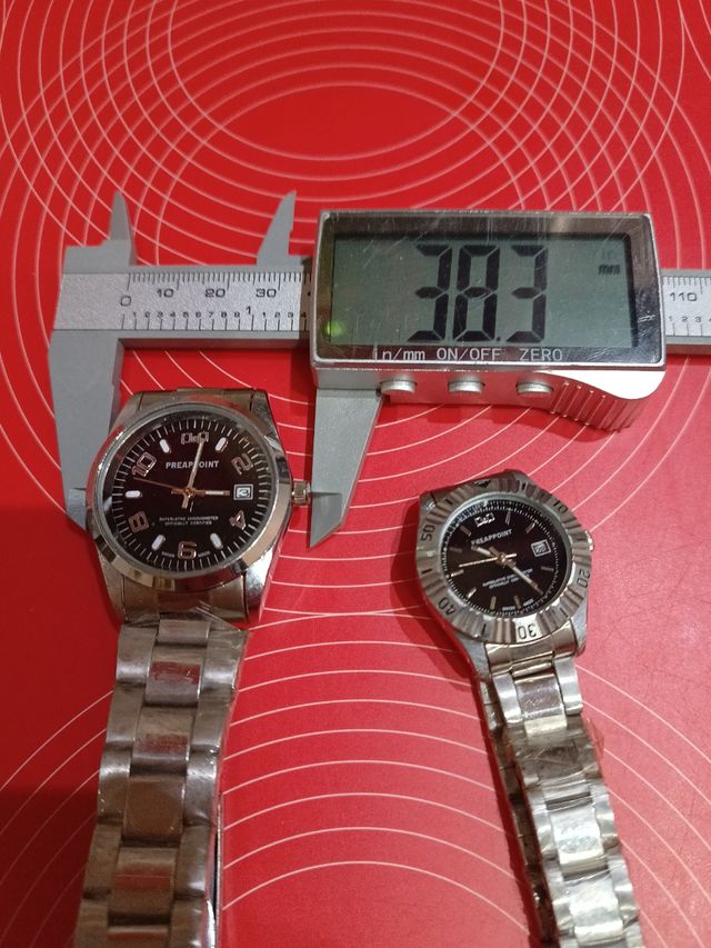 Pareja de relojes 