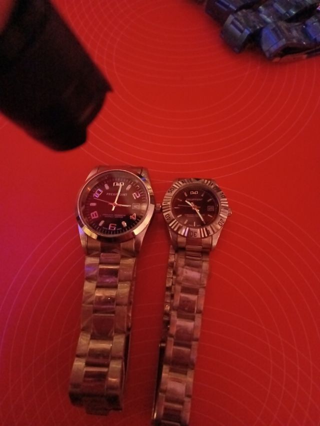 Pareja de relojes 