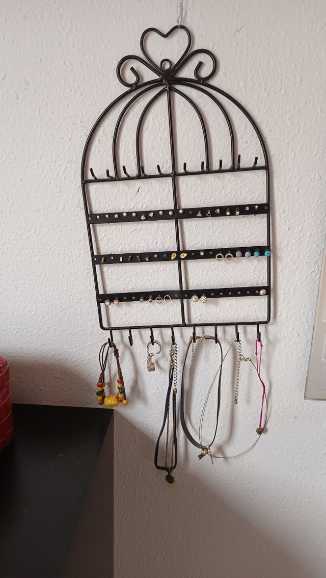 Colgador joyas + accesorios