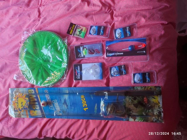 Set infantil de pesca