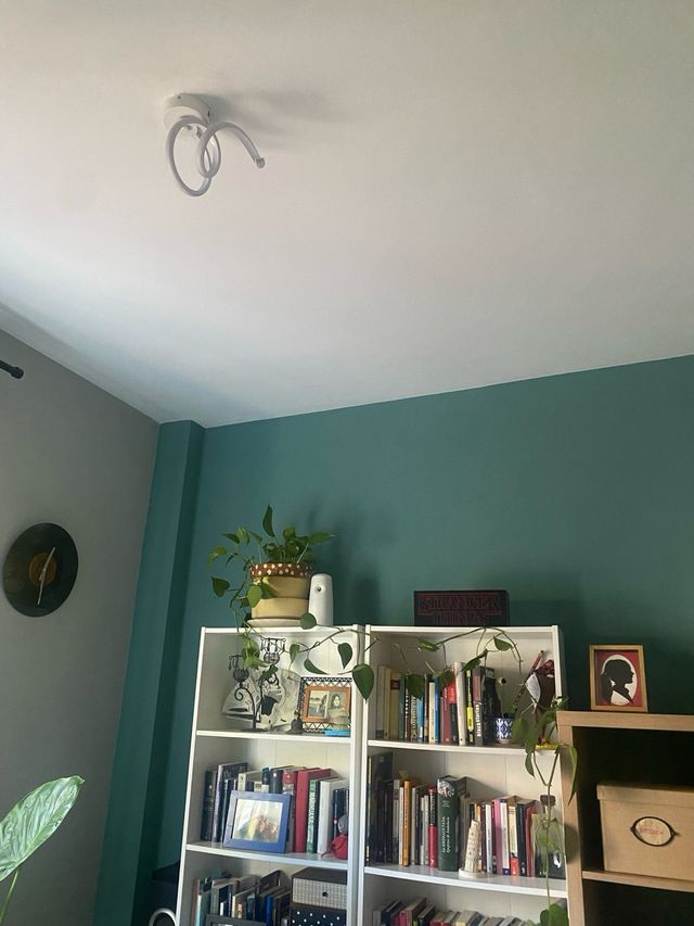 Lamparas techo espiral