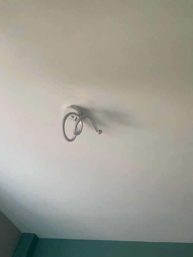 Lamparas techo espiral