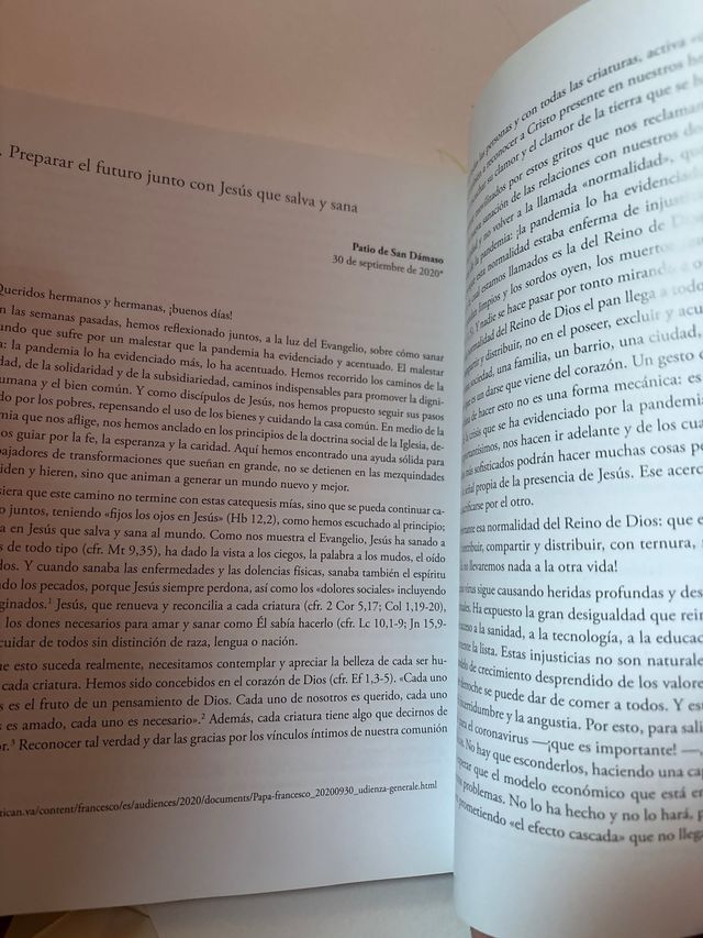 ¿Por qué tenéis miedo?  El Papa Francisco
