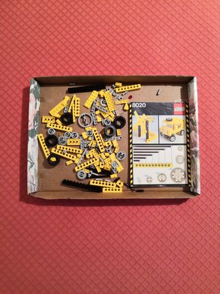 Lego 8020 vintage anni 80 con istruzioni