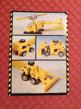 Lego 8020 vintage anni 80 con istruzioni