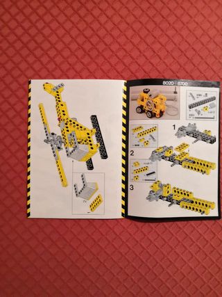 Lego 8020 vintage anni 80 con istruzioni