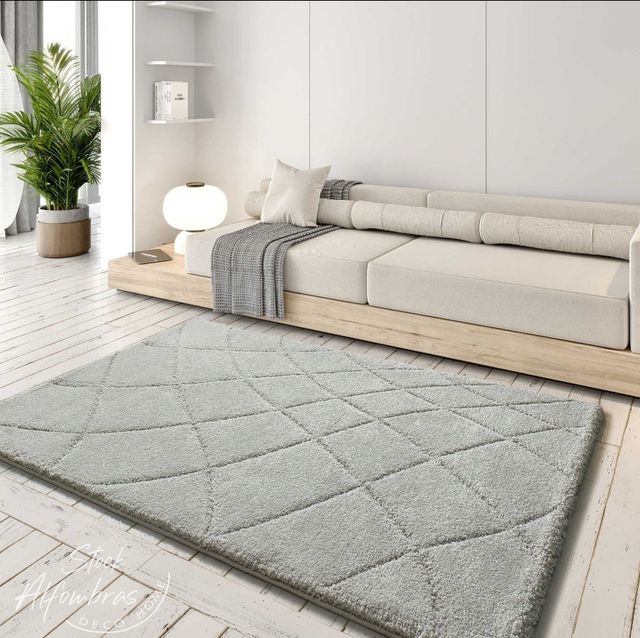 ALFOMBRA GRIS PLATA 