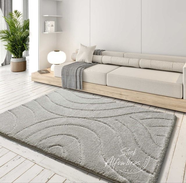ALFOMBRA GRIS PLATA 