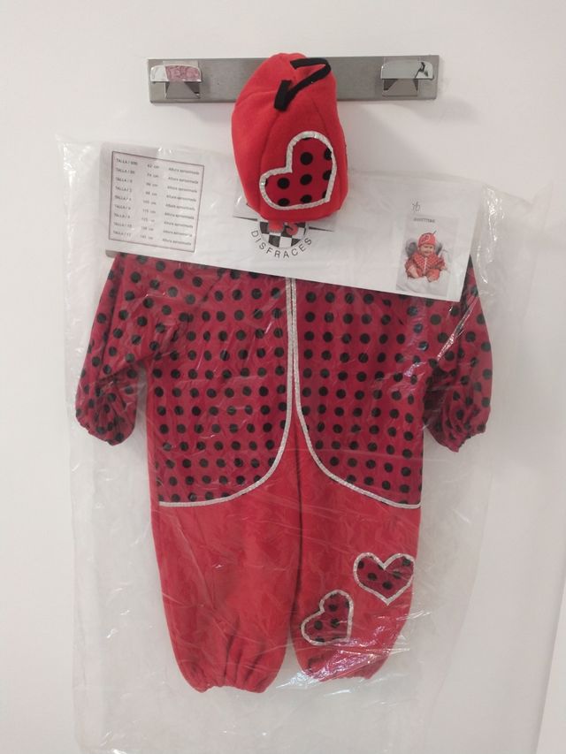 Disfraz mariquita bebé