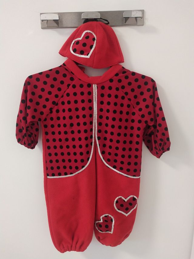 Disfraz mariquita bebé