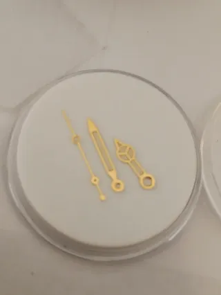 Seiko agujas estilo Rolex color oro