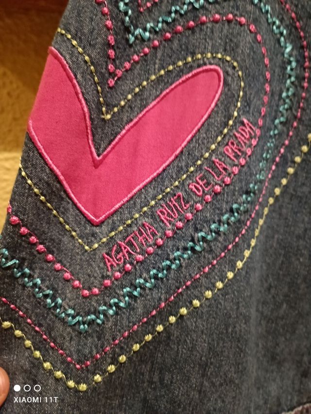 Vestido vaquero niña