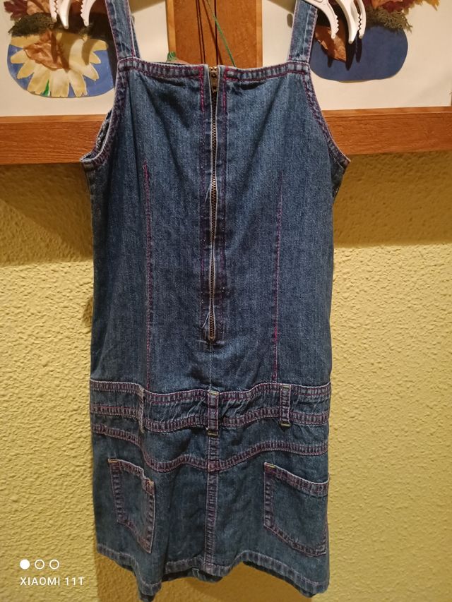 Vestido vaquero niña
