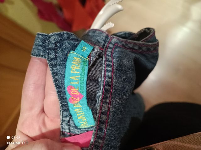 Vestido vaquero niña