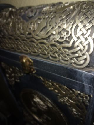 BAUL ANTIGUO ORIENTAL ANTIGUO VINO ORIENTAl JOYA